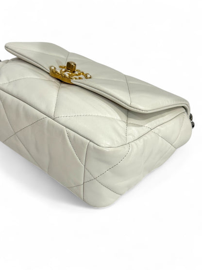 Chanel - Sac 19 blanc