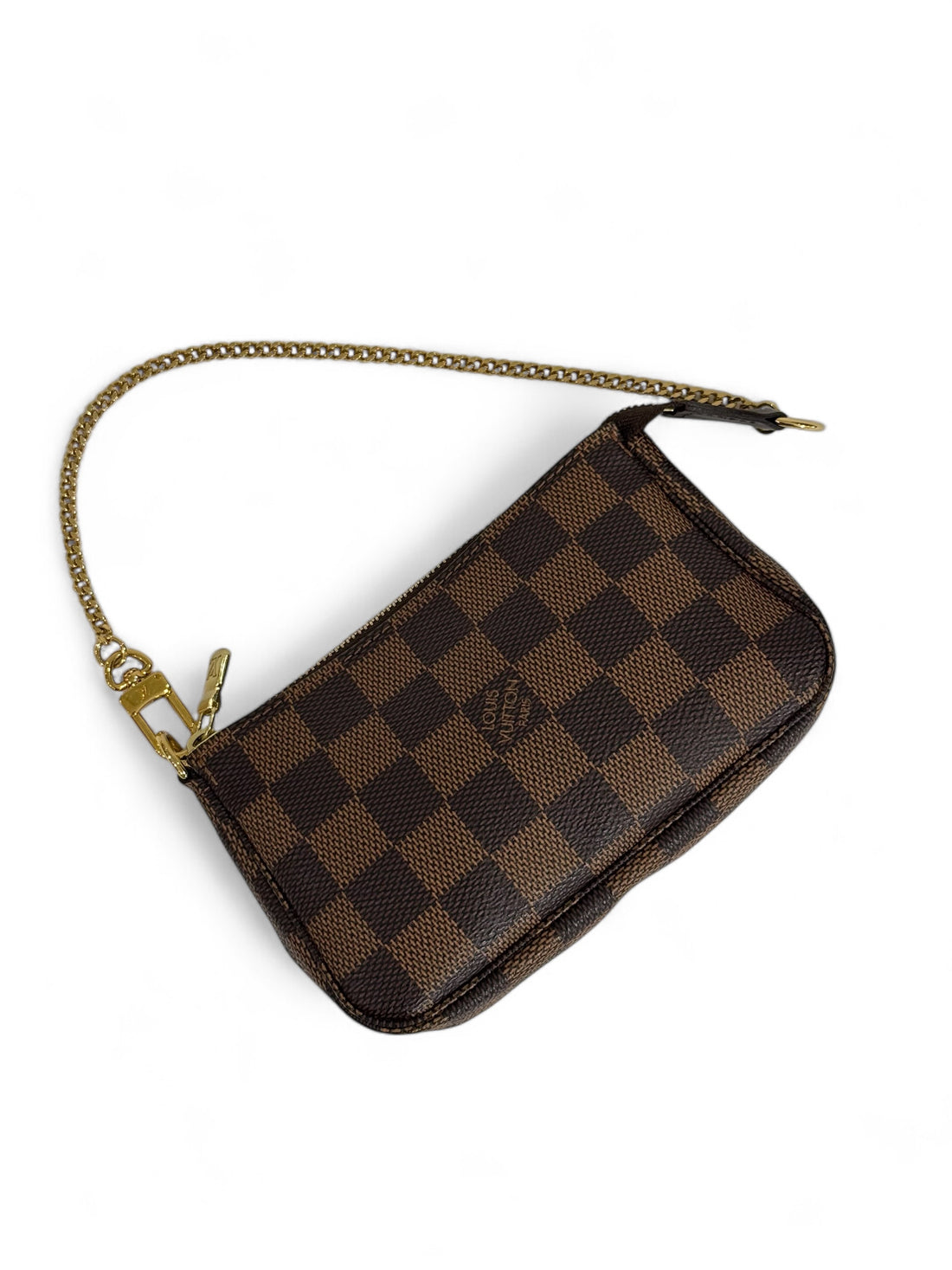 Louis Vuitton - Pochette accessoire mini damier ébène