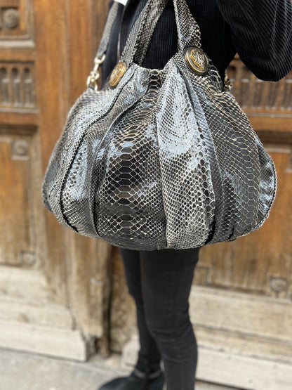 Gucci – Hysteria-Tasche mit Python