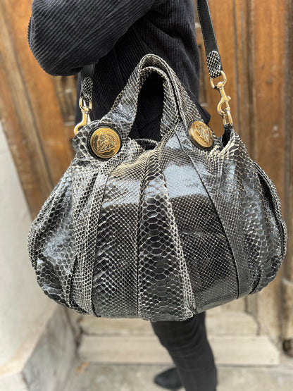 Gucci – Hysteria-Tasche mit Python