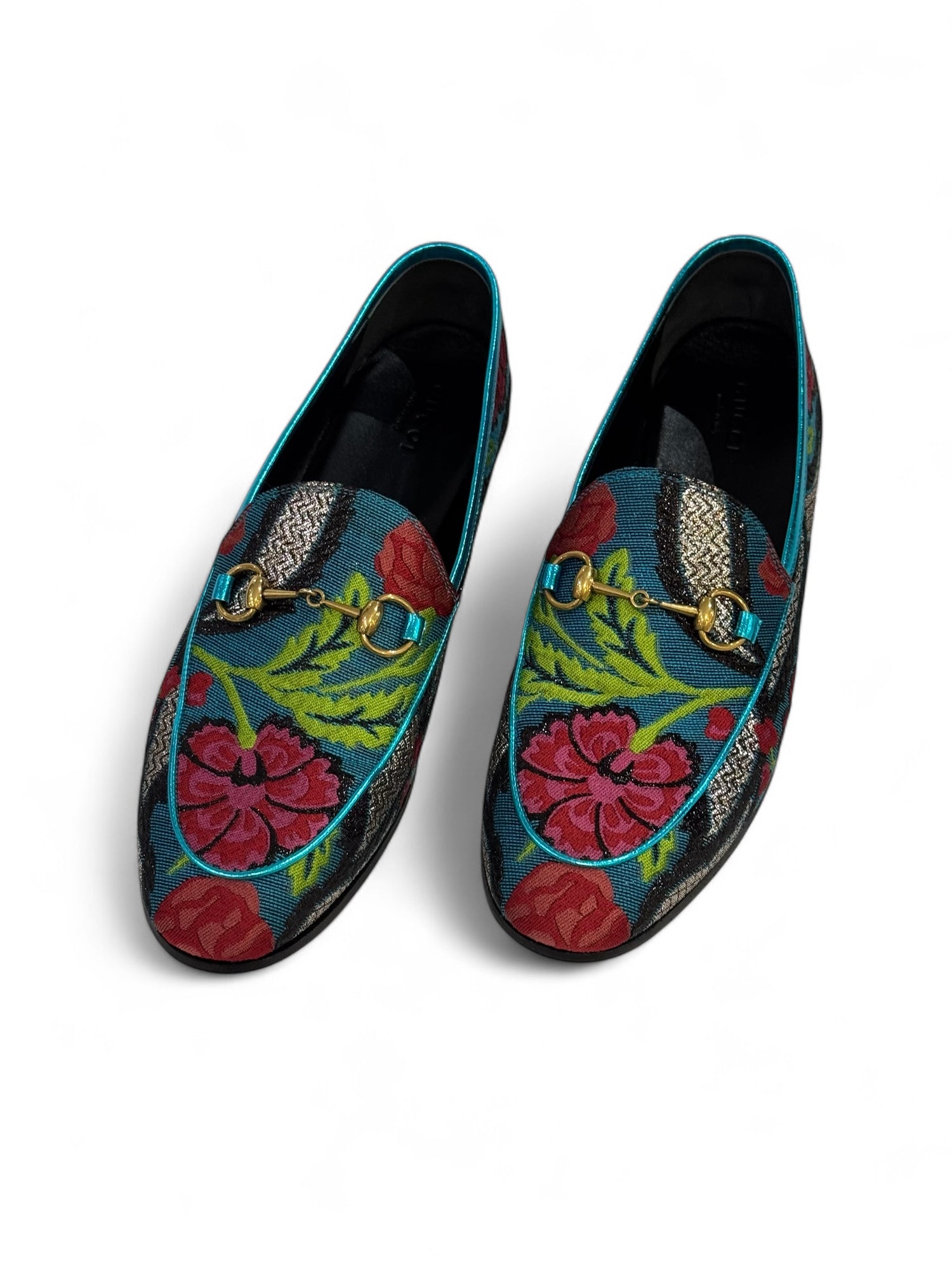 Gucci - Mocassins Flora T.38,5