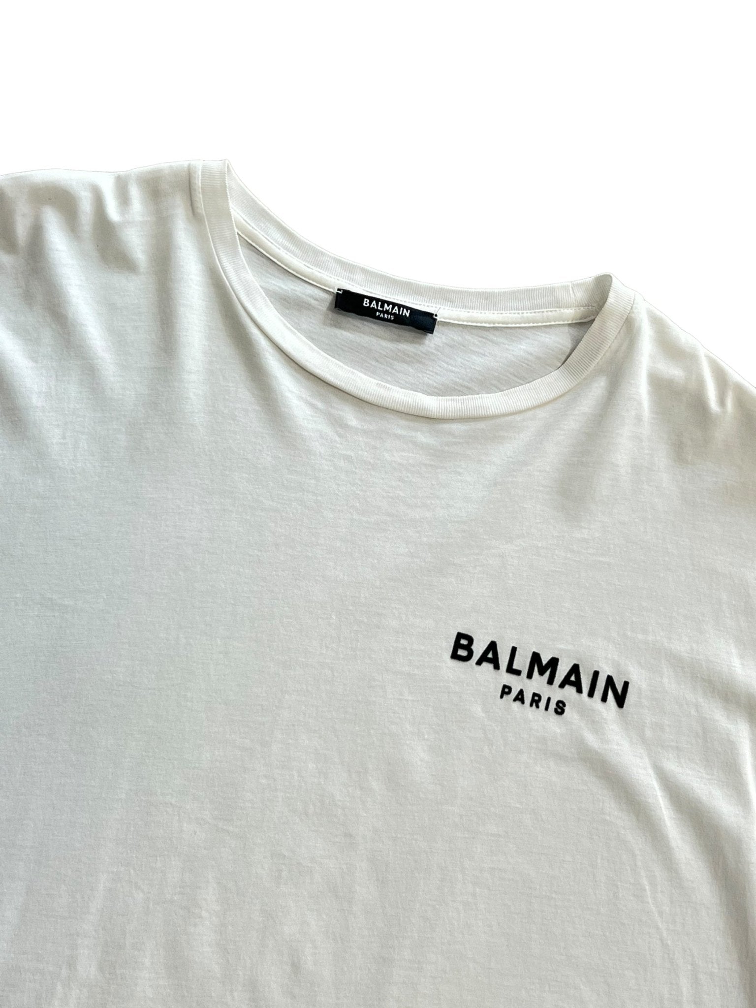 Balmain - T - shirt Blanc - Les Folies d&