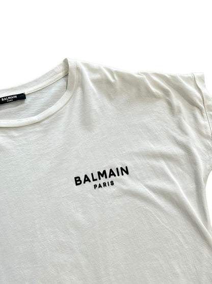 Balmain - T - shirt Blanc - Les Folies d&