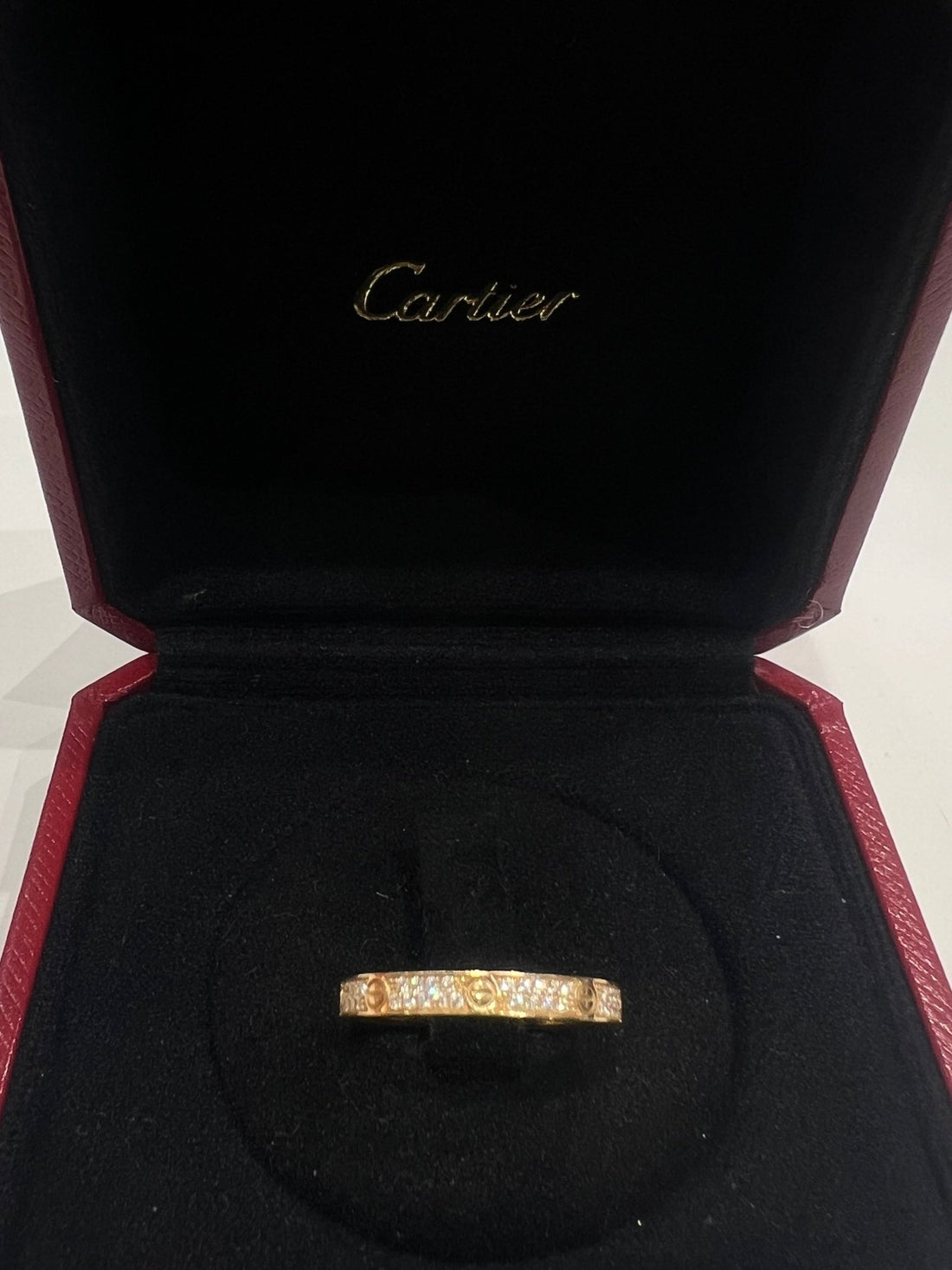 Cartier - bague love PM diamants - Les Folies d&