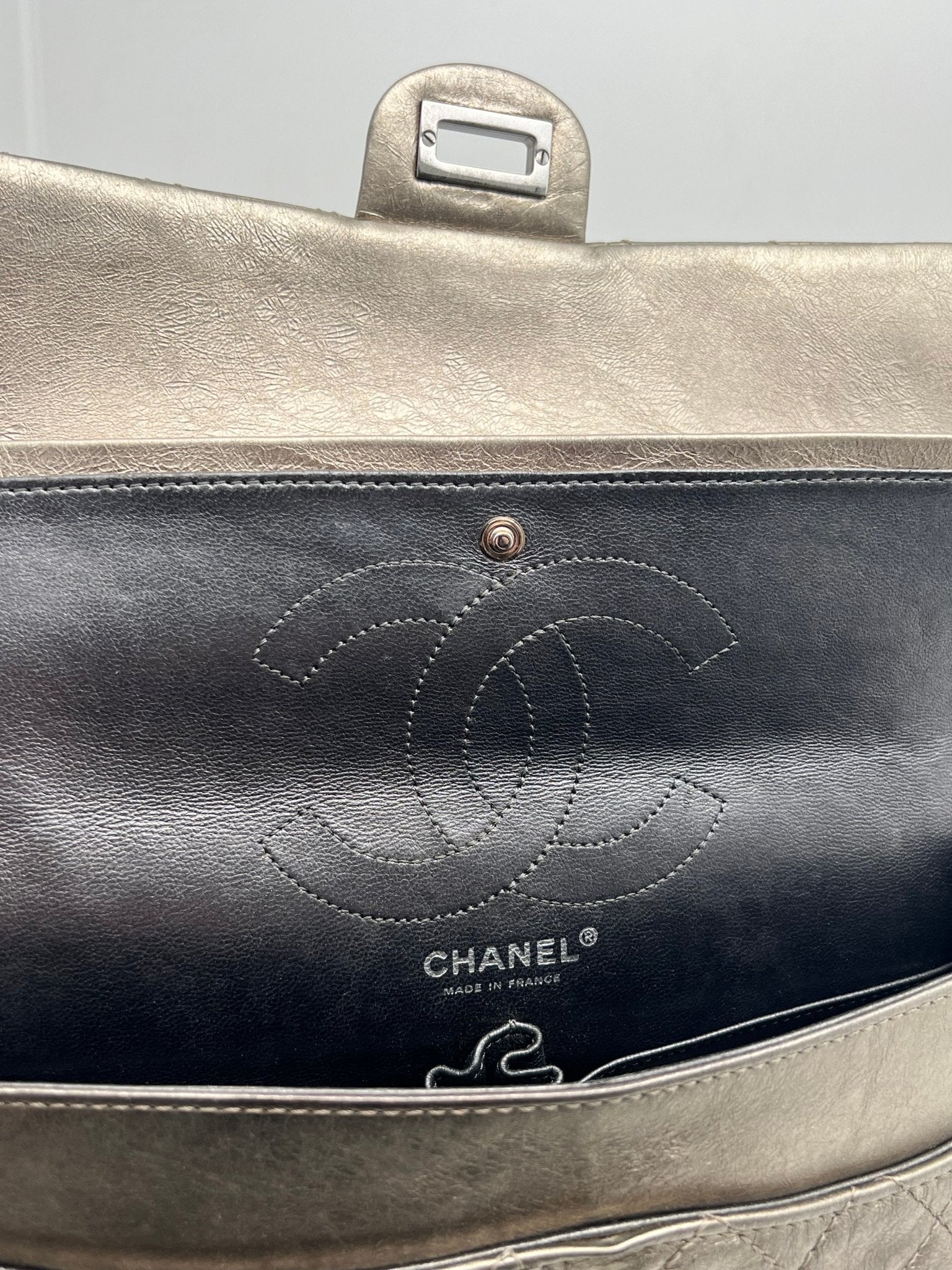 Chanel 2.55 Doré Moyen Sac - Les Folies d&