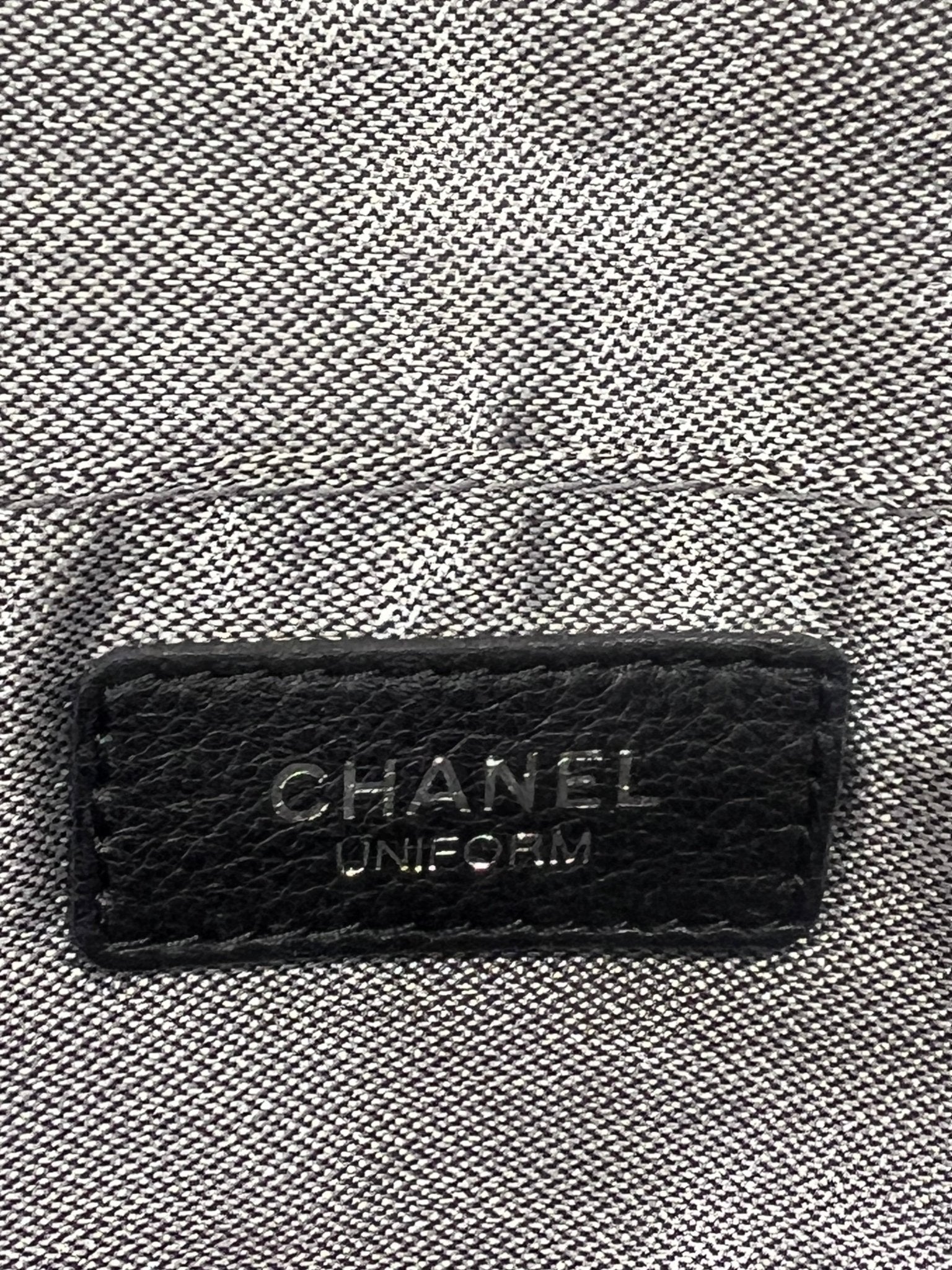 Chanel - pochette ceinture cuir noir - Les Folies d&