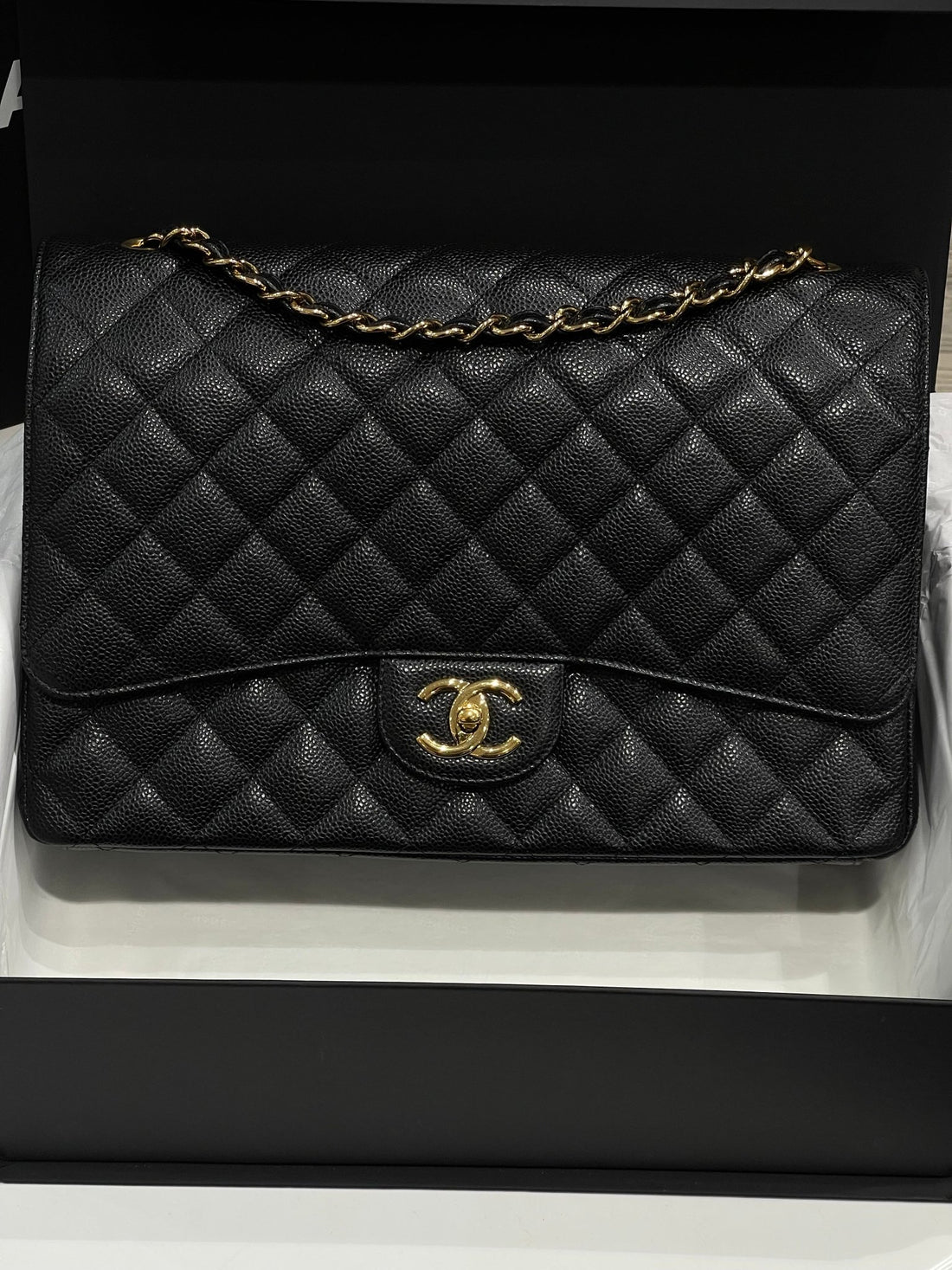 Chanel - Sac 11.12 Classique Maxi Jumbo - Les Folies d&