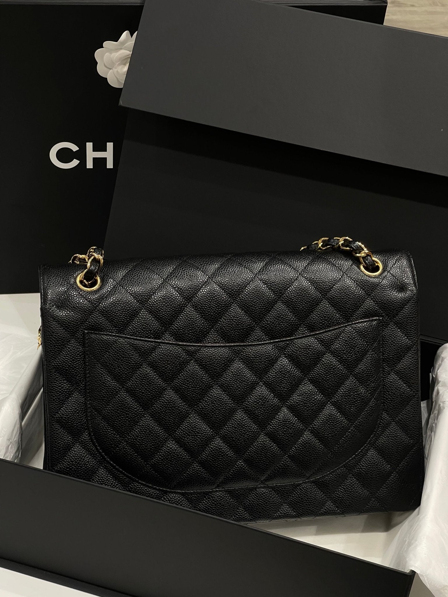 Chanel - Sac 11.12 Classique Maxi Jumbo - Les Folies d&