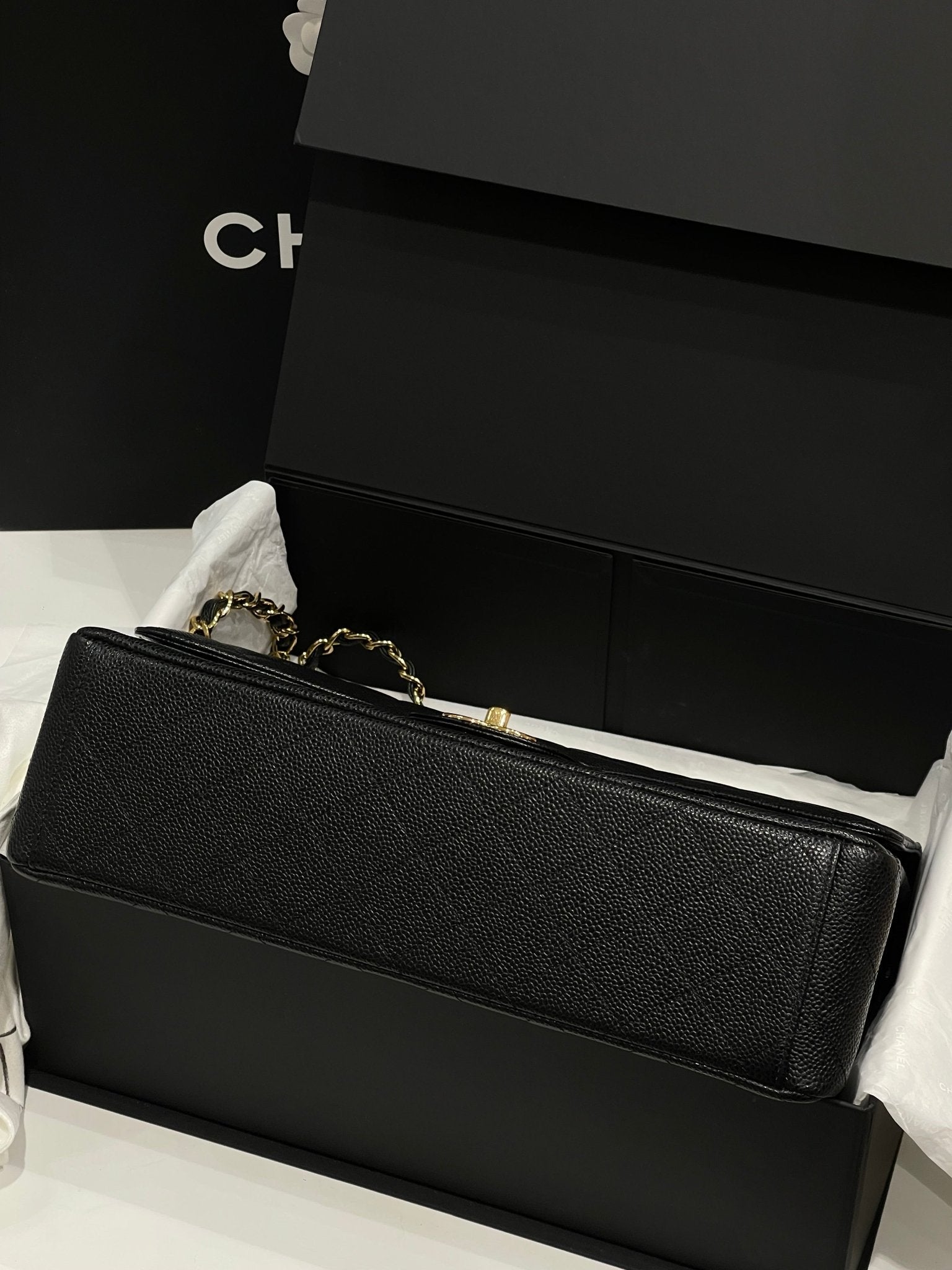 Chanel - Sac 11.12 Classique Maxi Jumbo - Les Folies d&