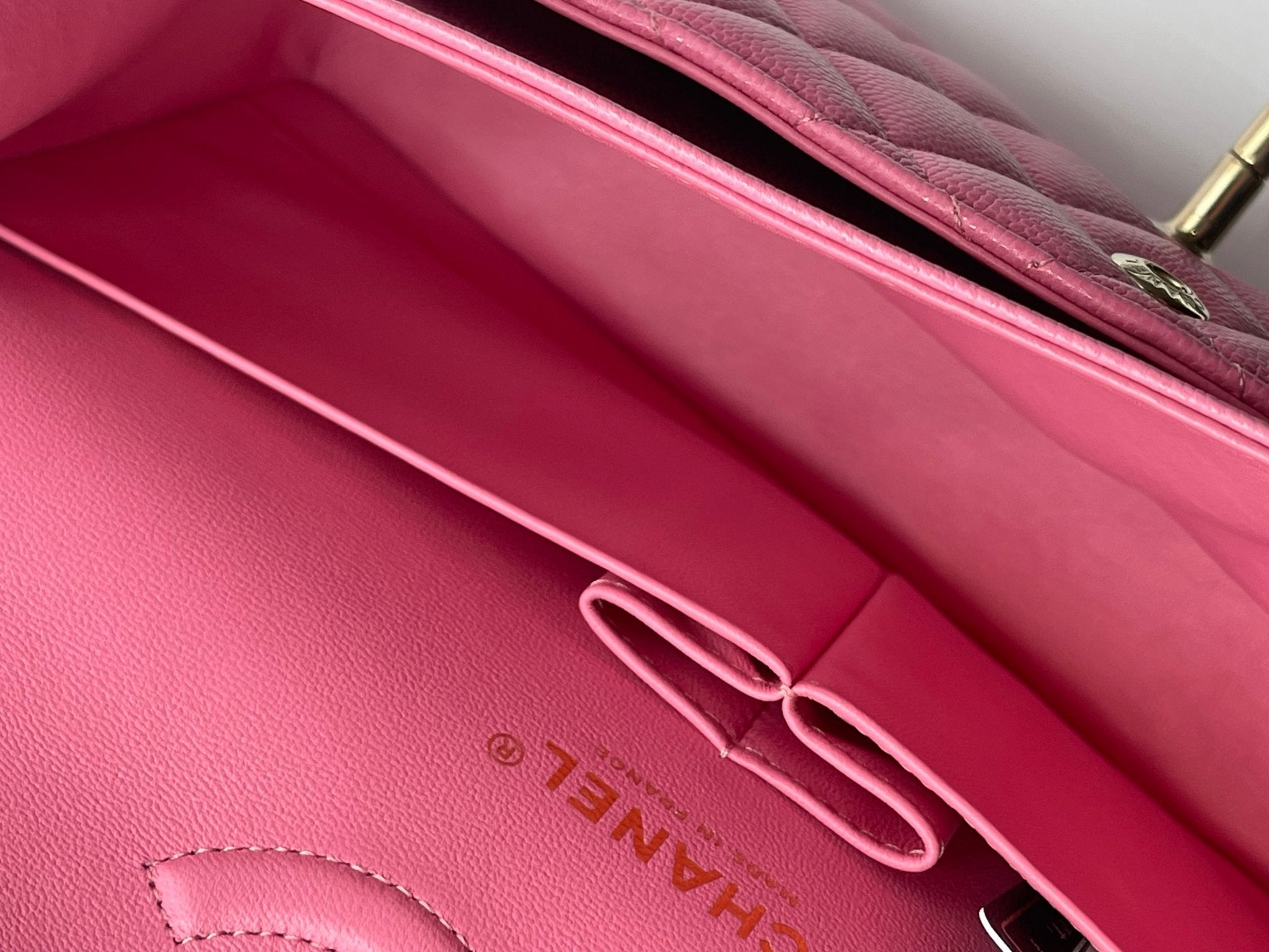 Chanel - Sac 11.12 classique Timeless 25 rose - Les Folies d&