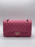 Chanel - Sac 11.12 classique Timeless 25 rose - Les Folies d&