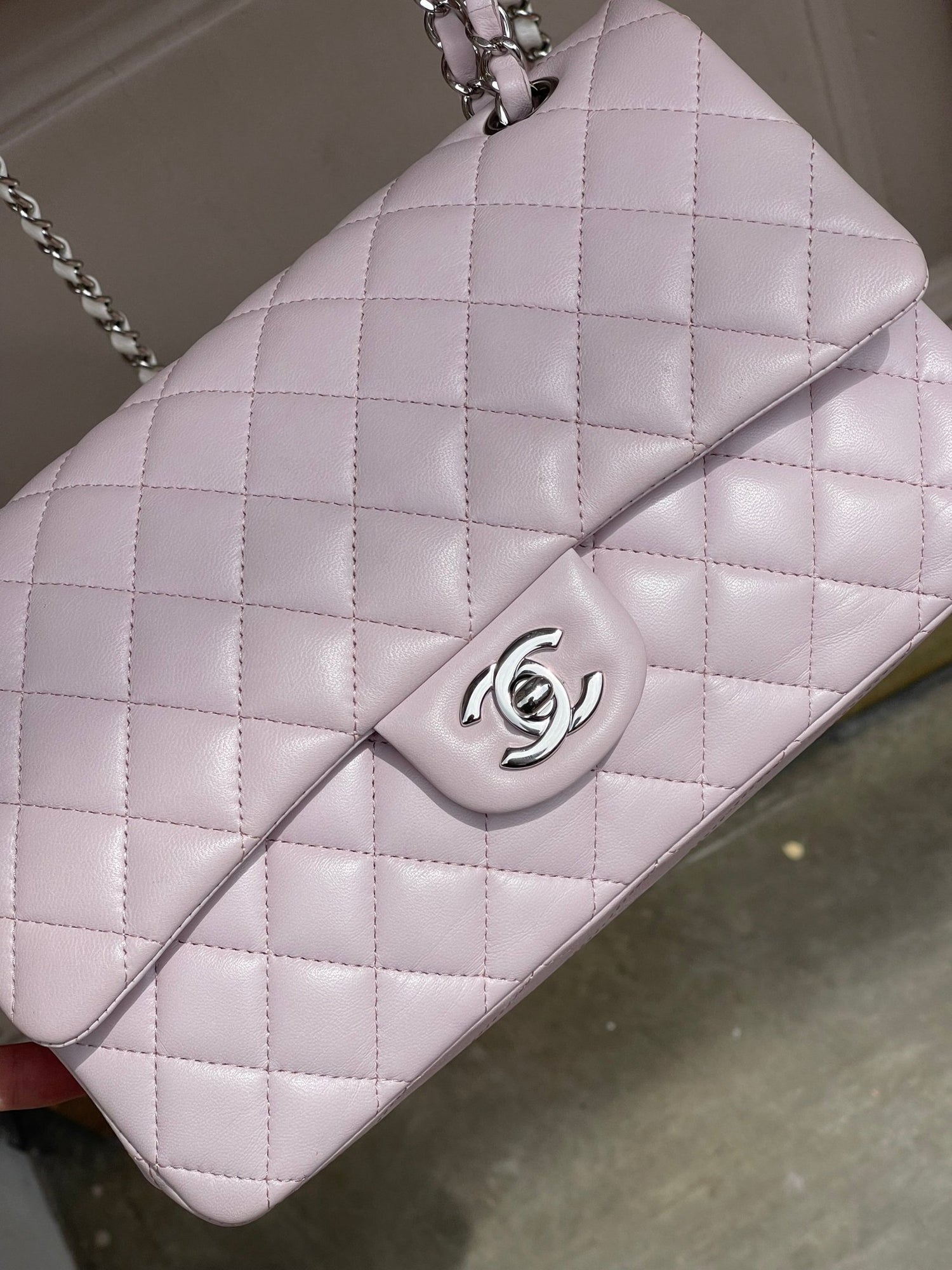 Chanel - Sac 11.12 Timeless Parme - Les Folies d&