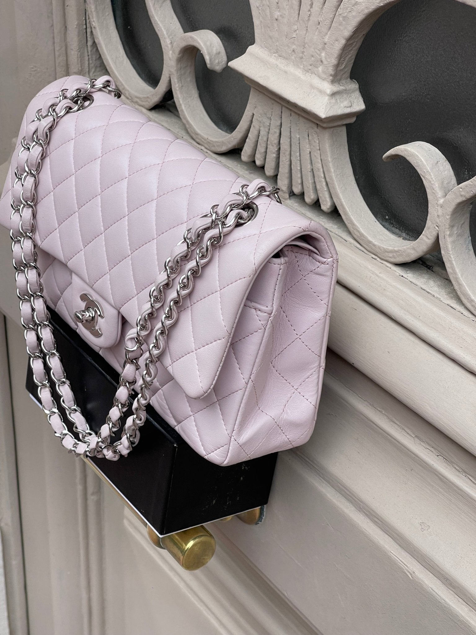 Chanel - Sac 11.12 Timeless Parme - Les Folies d&