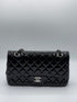 Chanel - Sac 11.12 Timeless verni noir - Les Folies d&