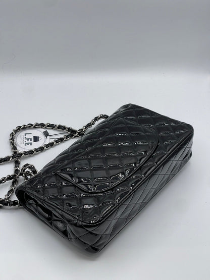 Chanel - Sac 11.12 Timeless verni noir - Les Folies d&