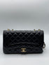 Chanel - sac à Rabat cuir noir - Les Folies d&