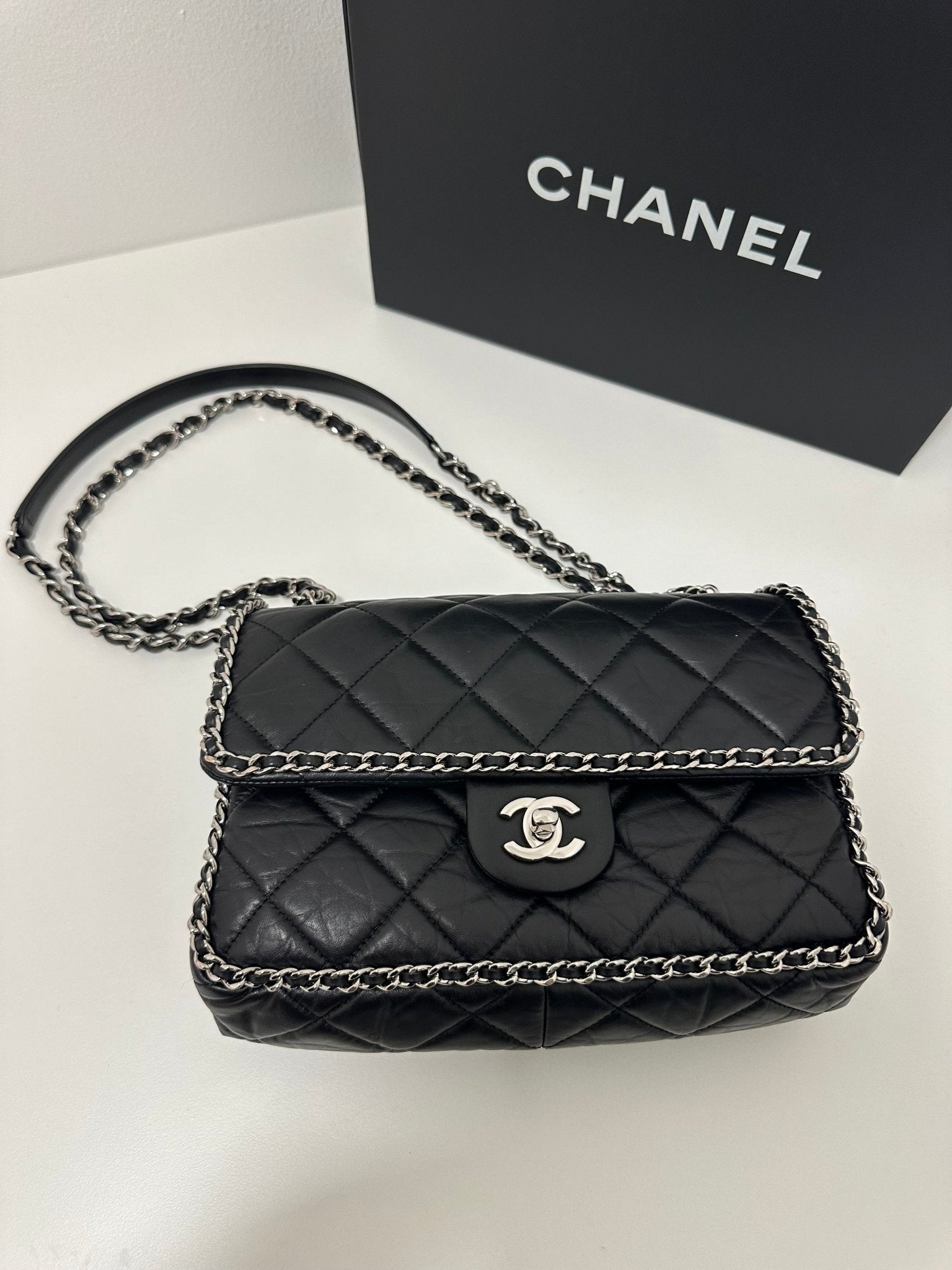 Chanel chain around store