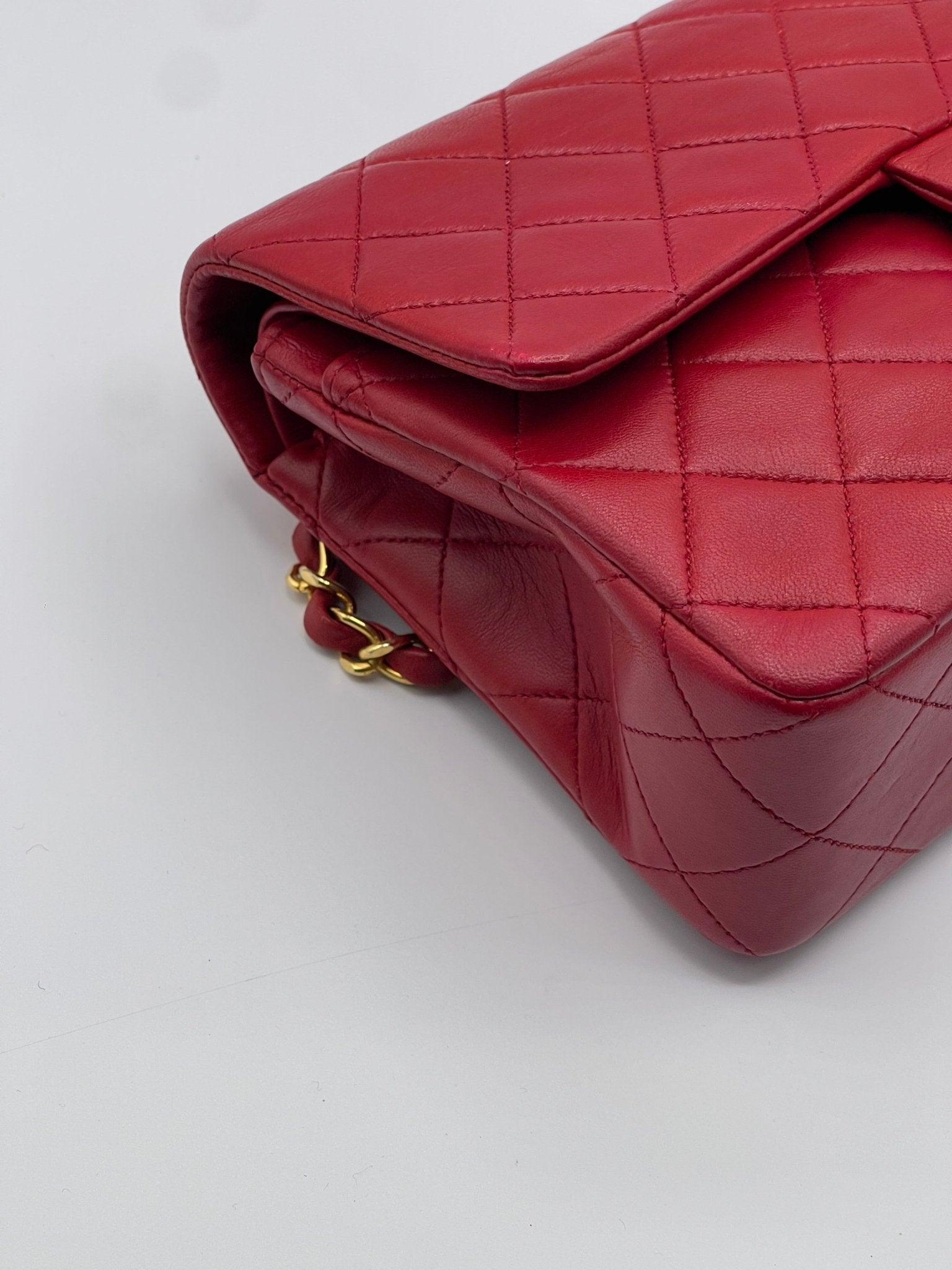 Chanel - Sac classique Timeless 23 rouge - Les Folies d&