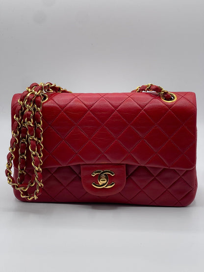 Chanel - Sac classique Timeless 23 rouge - Les Folies d&