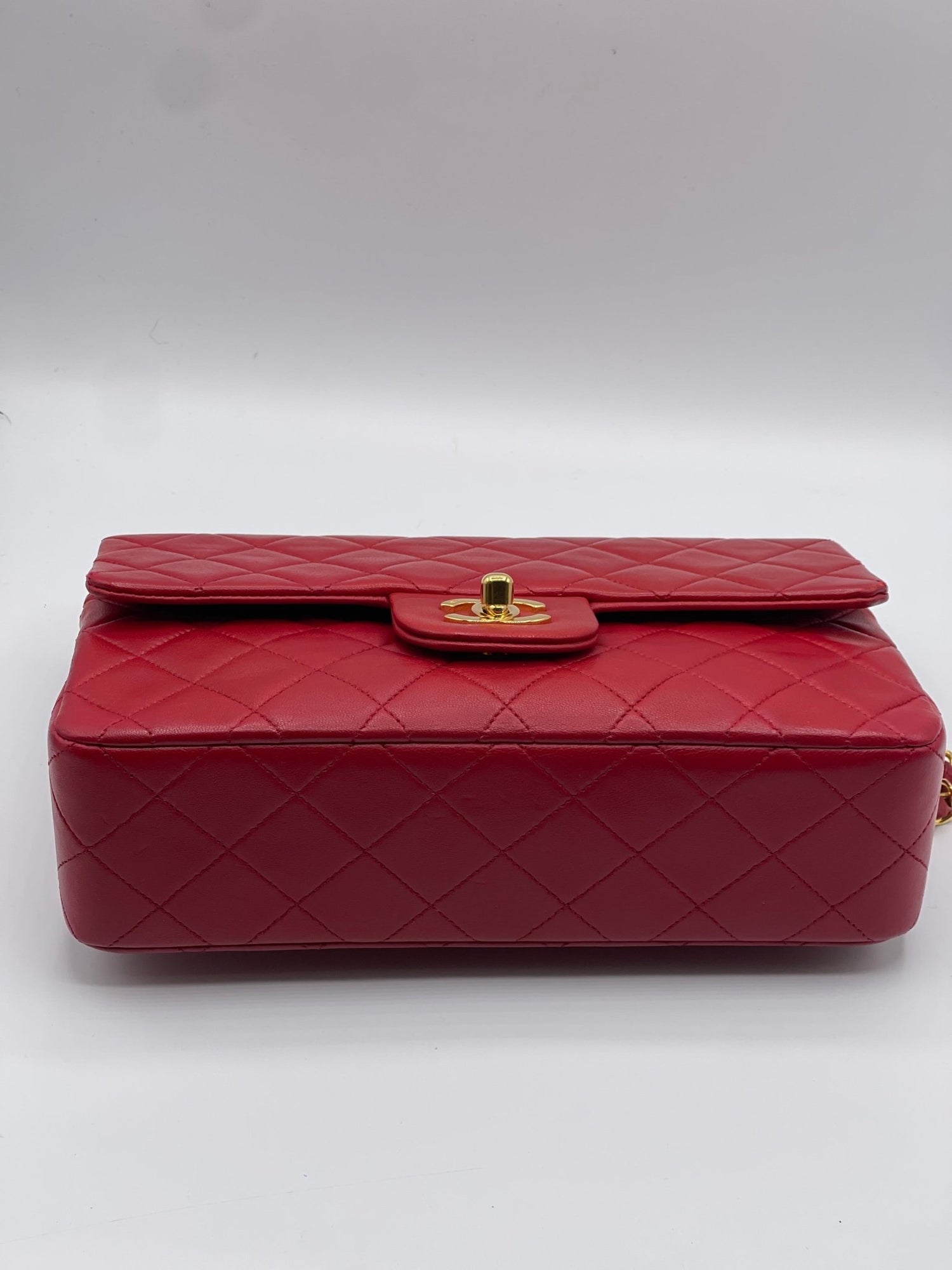 Chanel - Sac classique Timeless 23 rouge - Les Folies d&