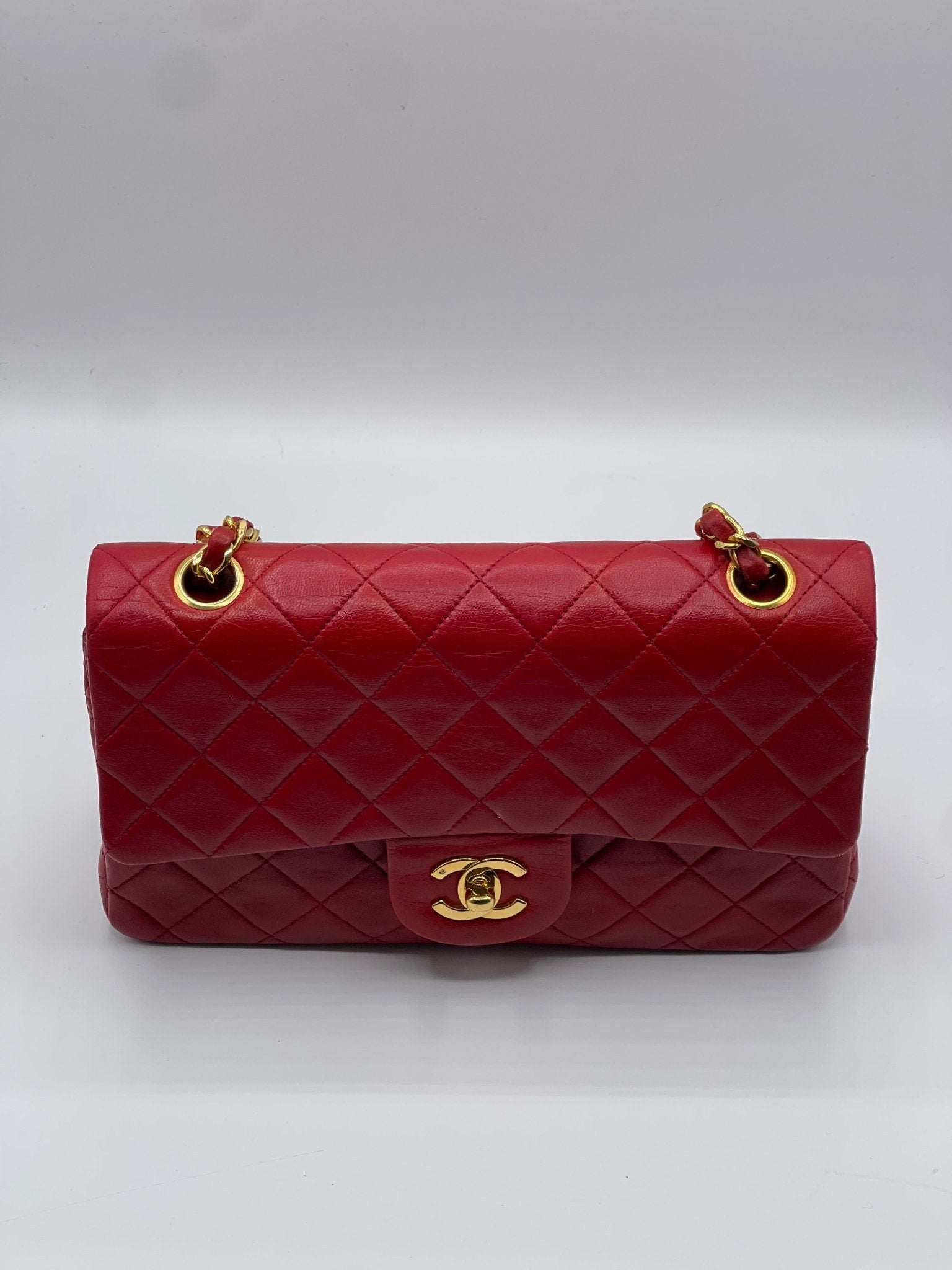 Chanel - Sac classique Timeless 23 rouge - Les Folies d&