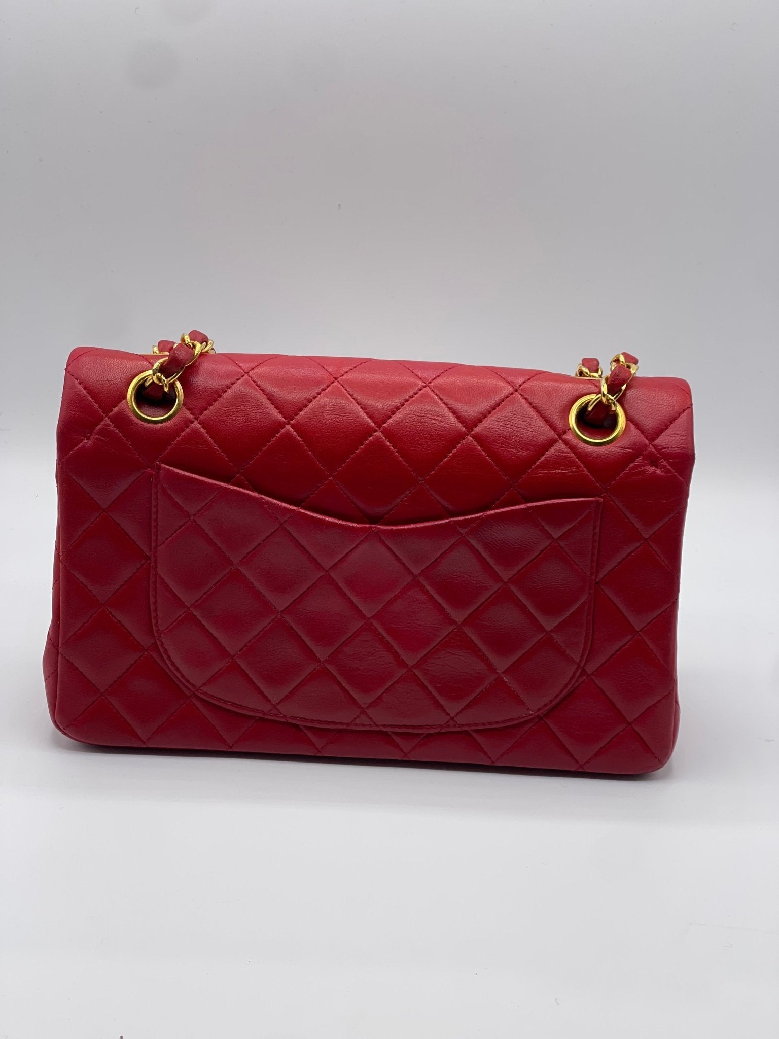 Chanel - Sac classique Timeless 23 rouge - Les Folies d&