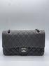 Chanel - Sac classique timeless 25 gris irisé - Les Folies d&