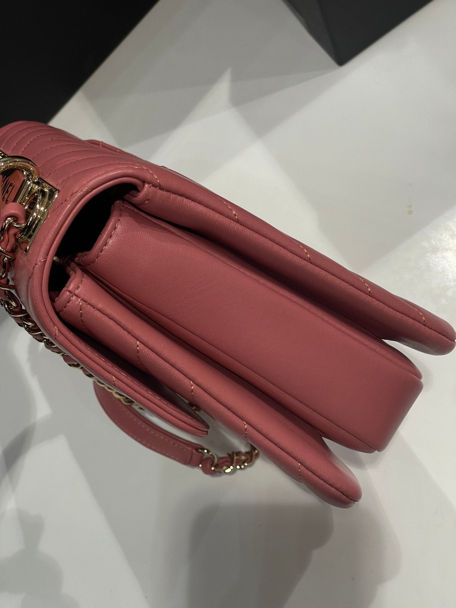 Chanel - Sac Coco Trendy vieux rose - Les Folies d&