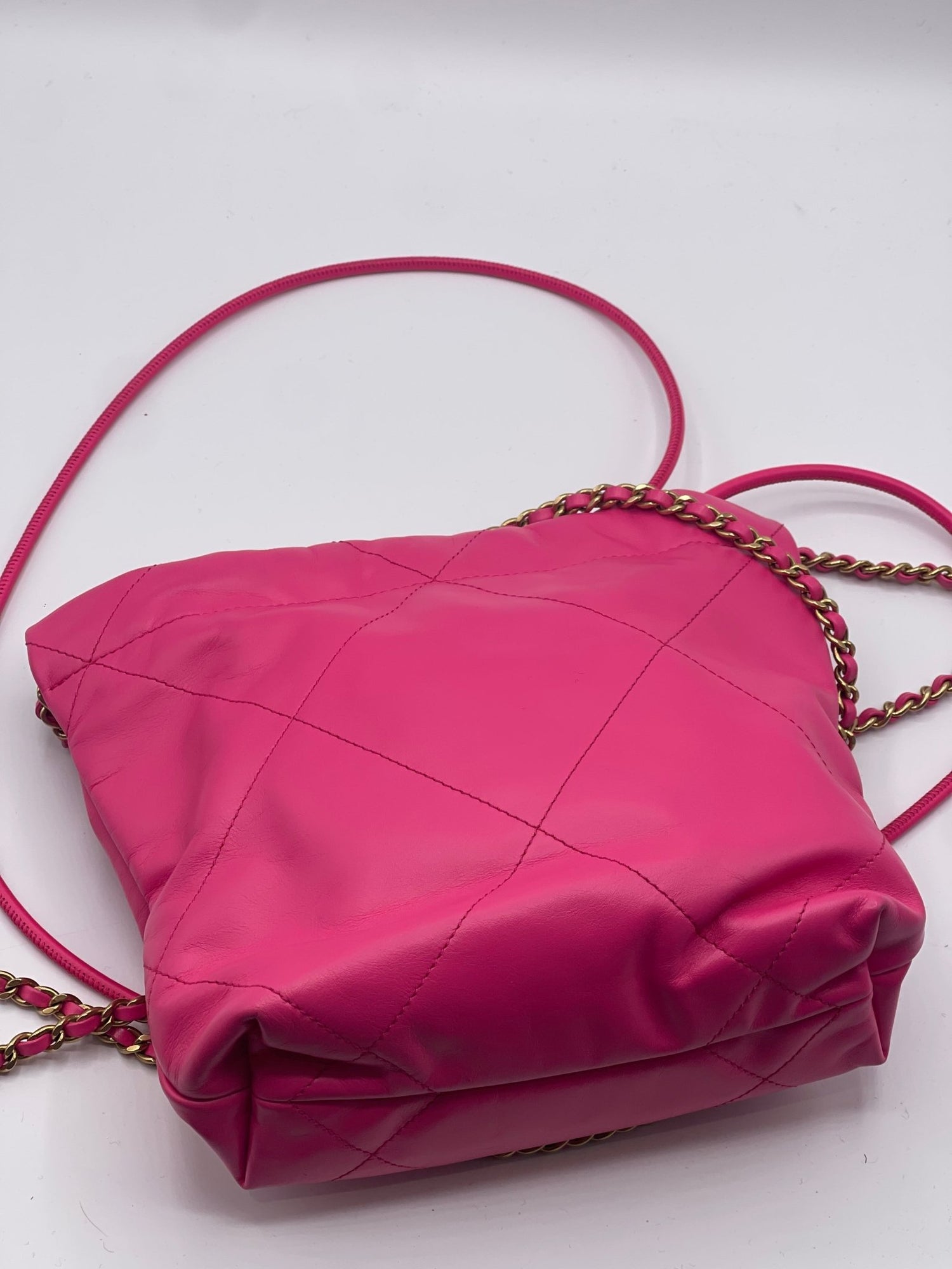 Chanel - Sac Mini 22 rose - Les Folies d&