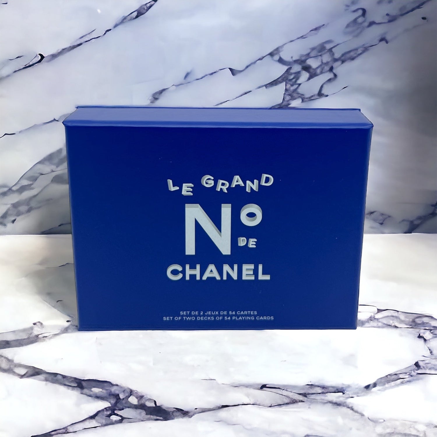 Chanel Set de 2 jeux de cartes Bleu - Les Folies d&