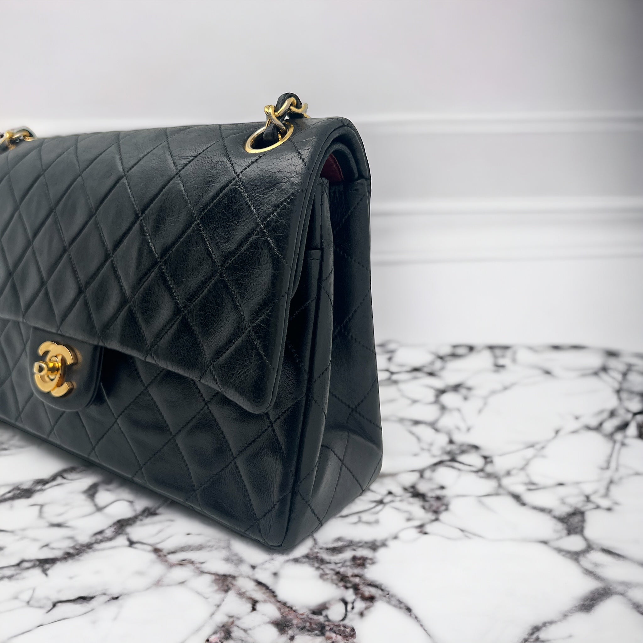 Chanel Timeless classique Noir M Sac - Les Folies d&