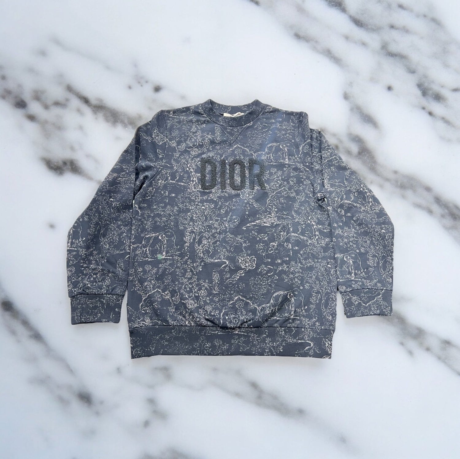 Dior Sweat Bleu M - Les Folies d&