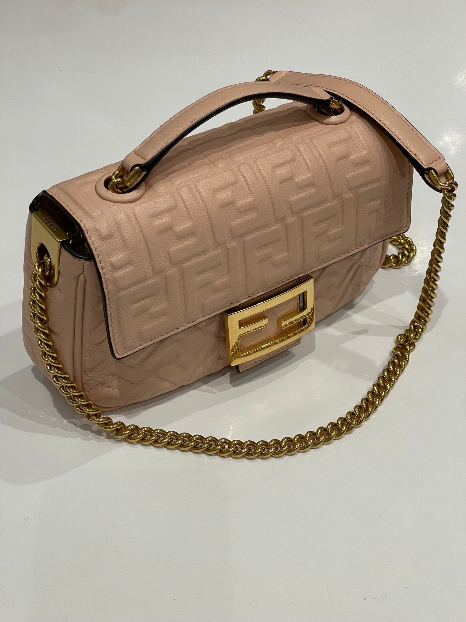 Fendi - Sac Baguette chain mini - Les Folies d&