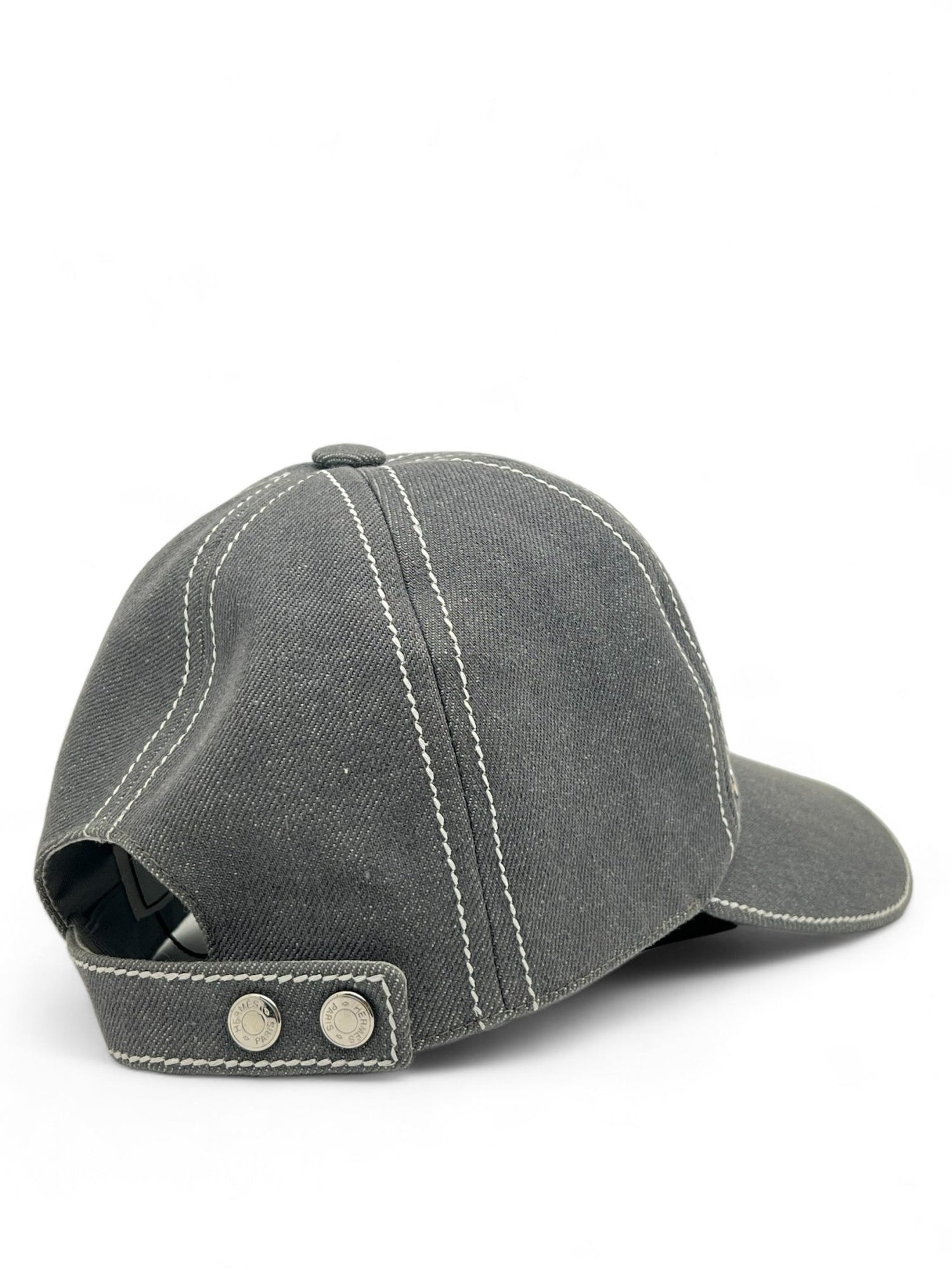 Hermès - Casquette Grise T56 - Les Folies d&