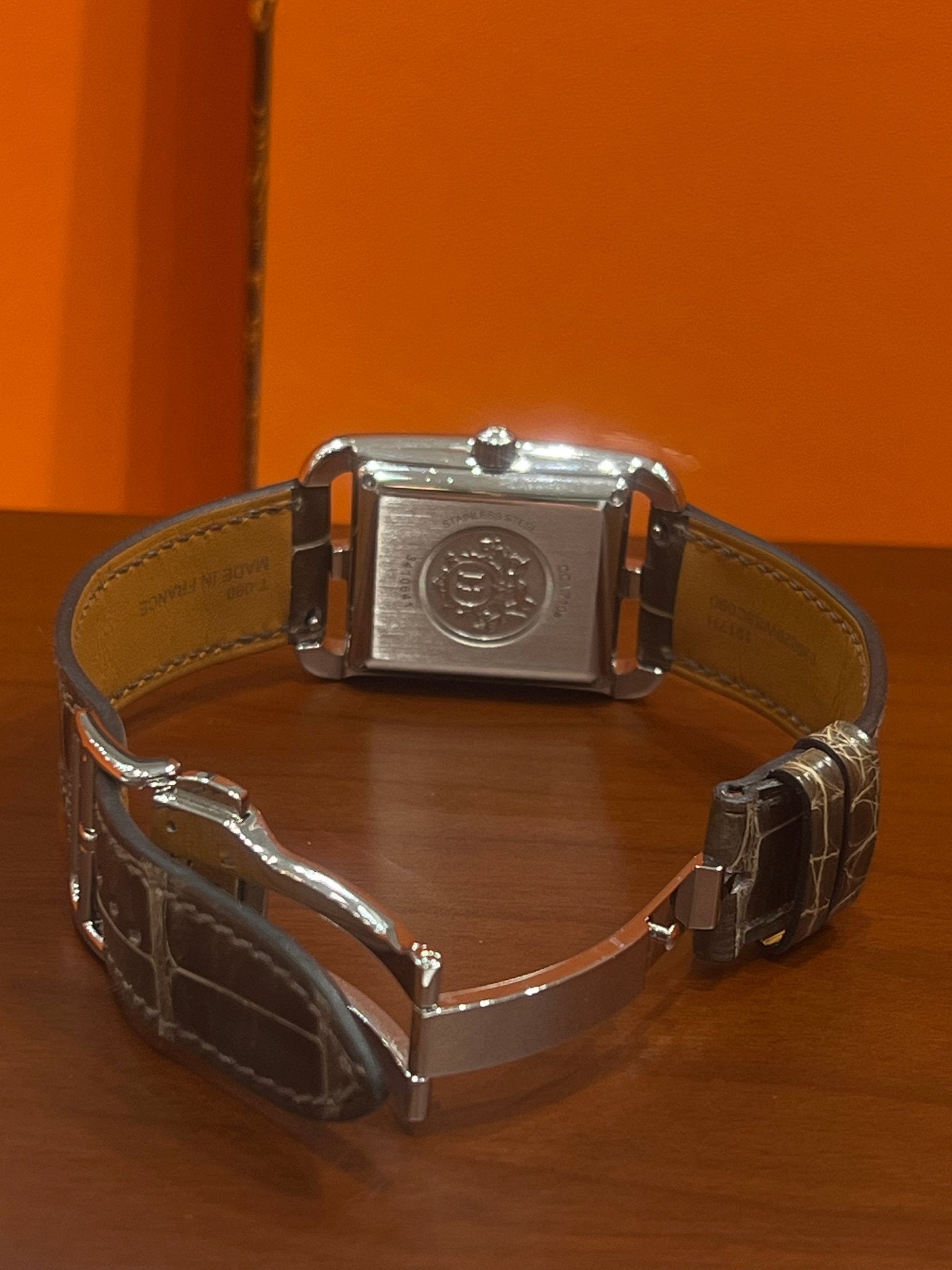 Hermès - montre cape cod 37mm date - Les Folies d&