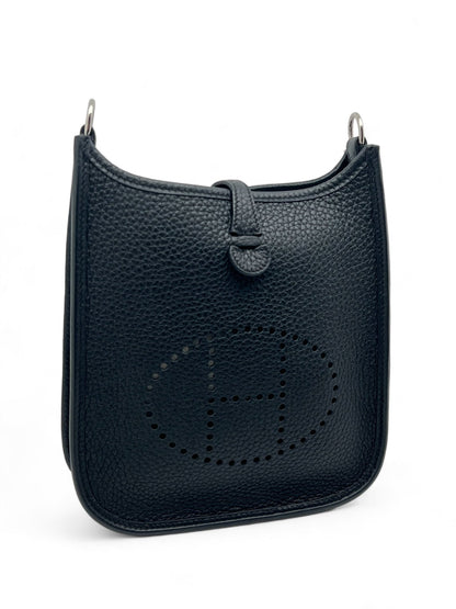 Hermès - Sac Evelyne 16 Amazone Noir - Les Folies d&