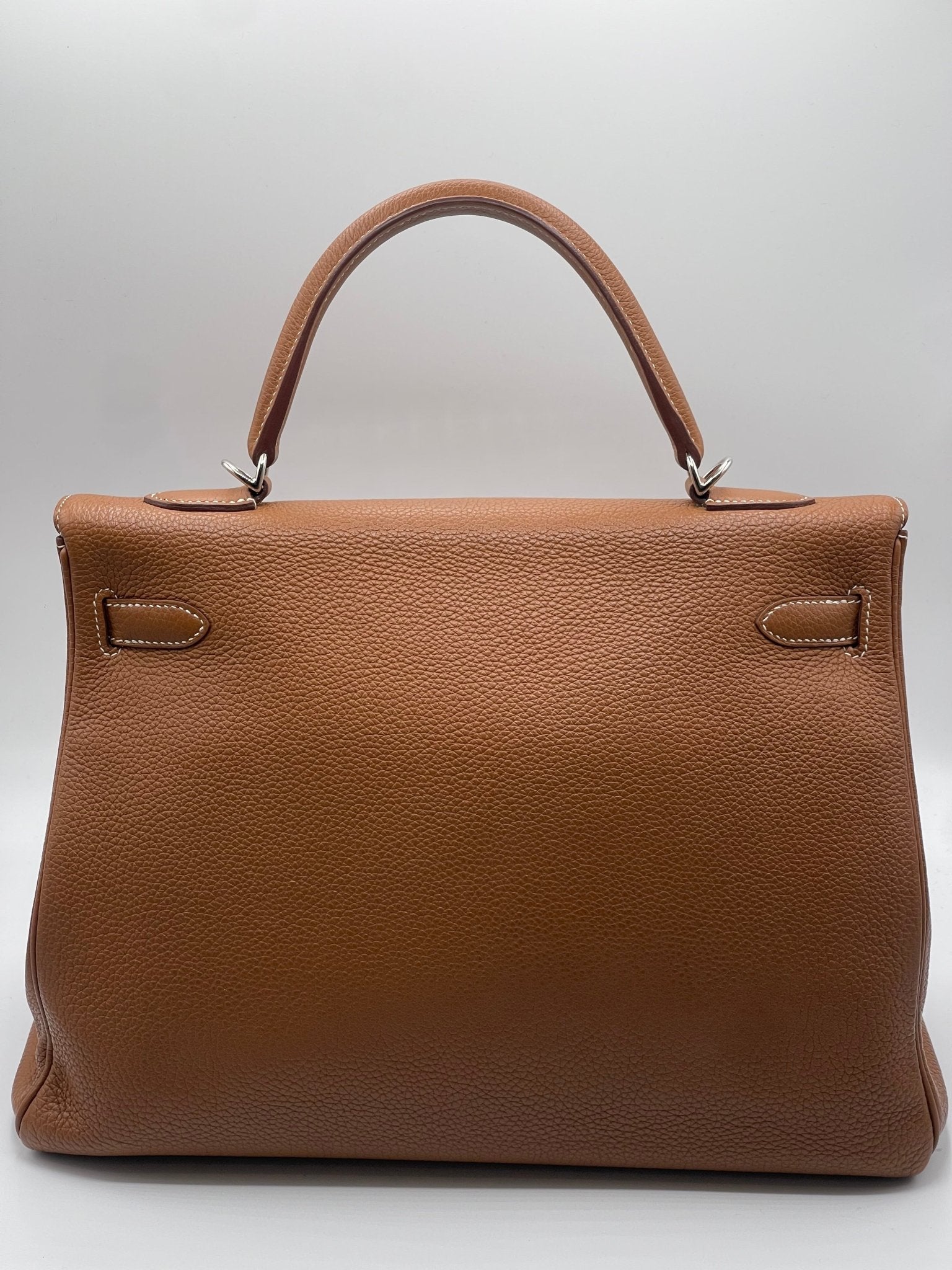 Hermès - Sac Kelly 35 Retourné Gold - Les Folies d&