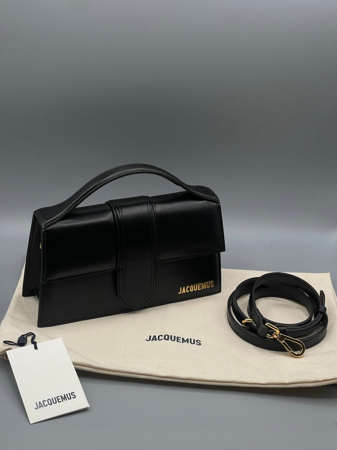 Jacquemus - Sac Le Grand Bambino noir - Les Folies d&