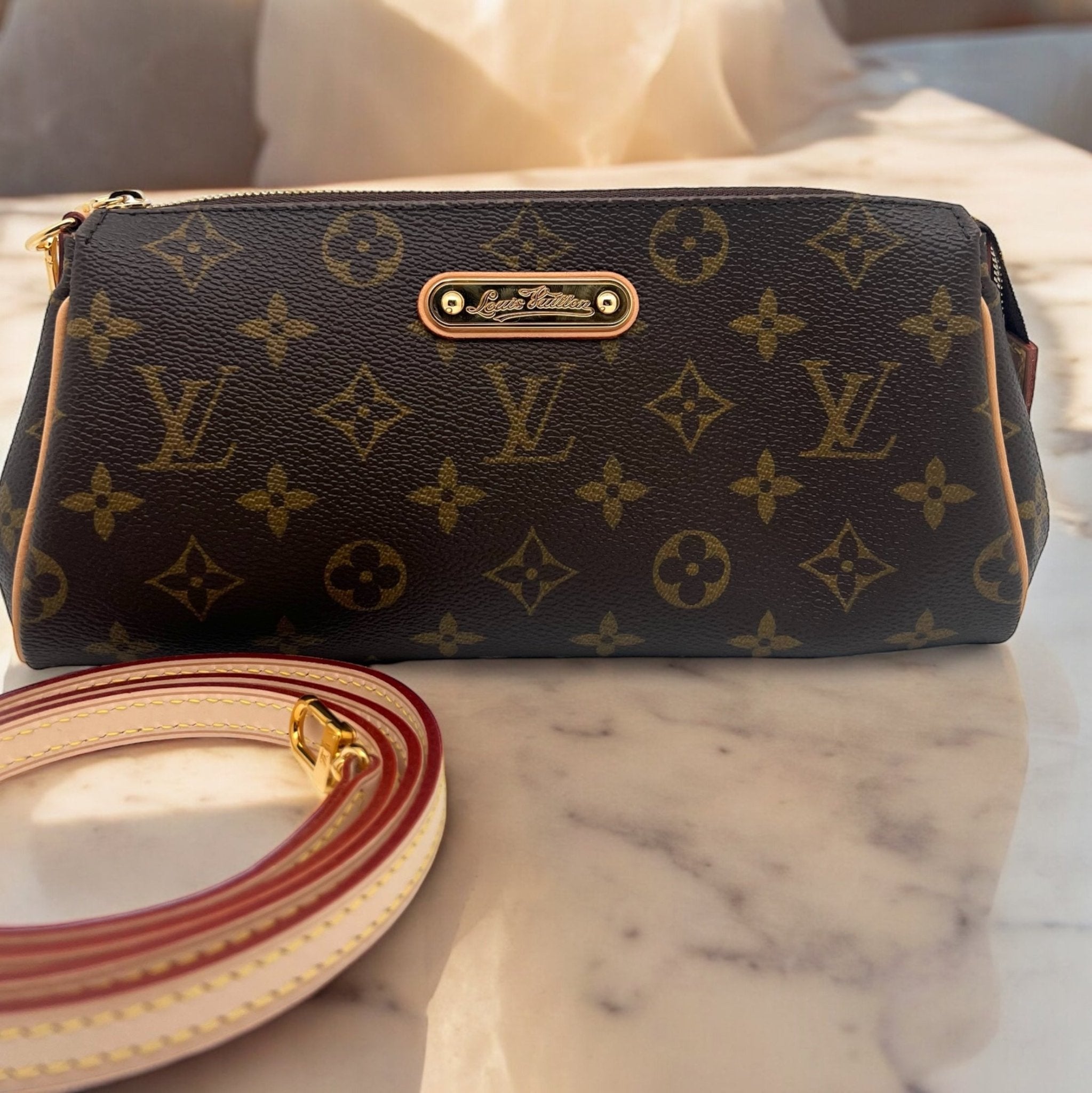 Louis Vuitton Eva Monogramme Double Anse Sac