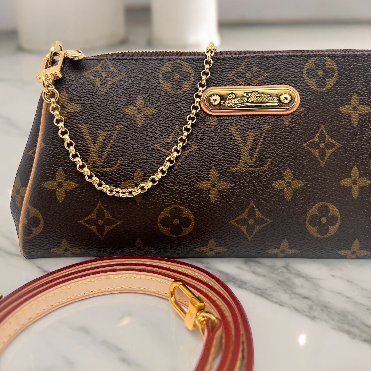 Louis Vuitton - Eva Monogramme Double Anse Sac - Les Folies d&