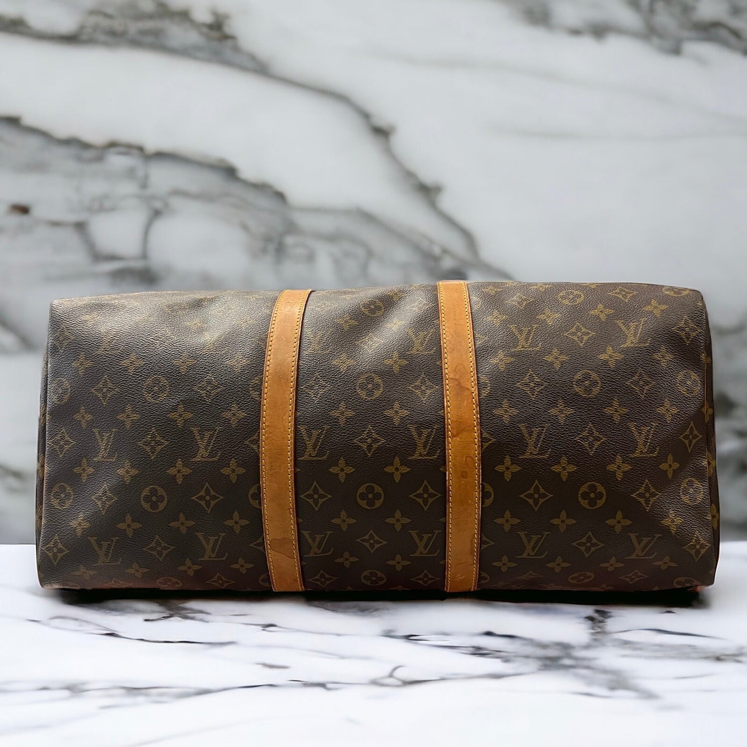 Louis Vuitton Keepall 50 Marron - Les Folies d&