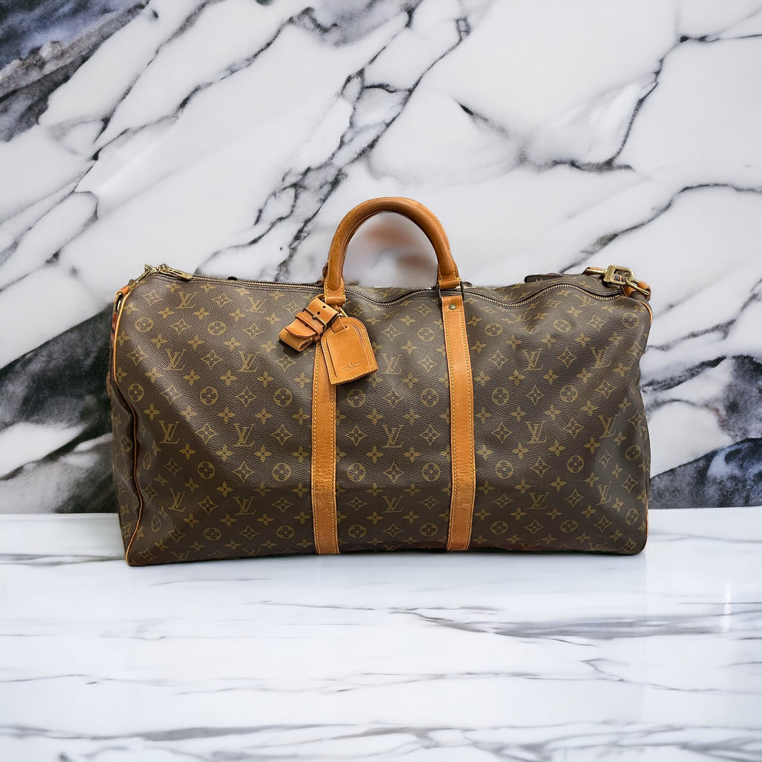 Louis Vuitton Keepall Bandoulière 60 Sac - Les Folies d&