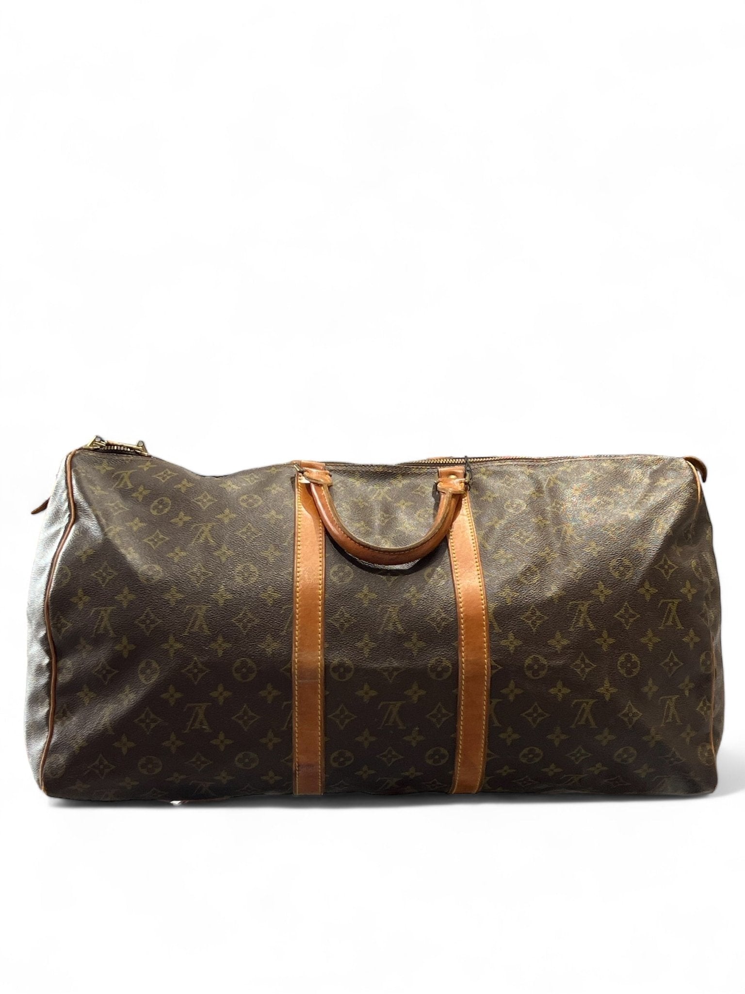 Louis Vuitton - Keepall Marron 55 Sac - Les Folies d&