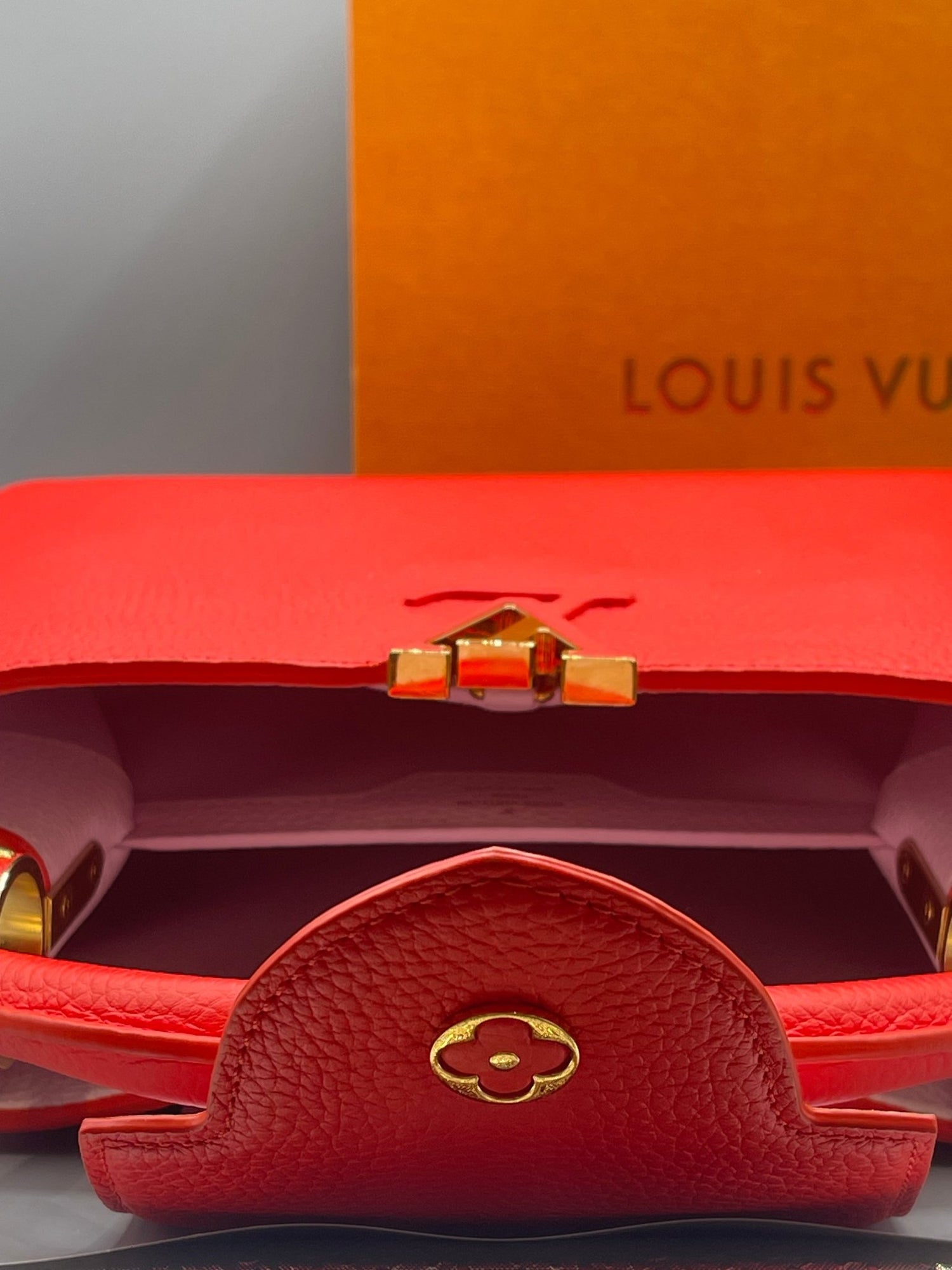 Louis Vuitton - Sac BB Capucine rouge coquelicots - Les Folies d&