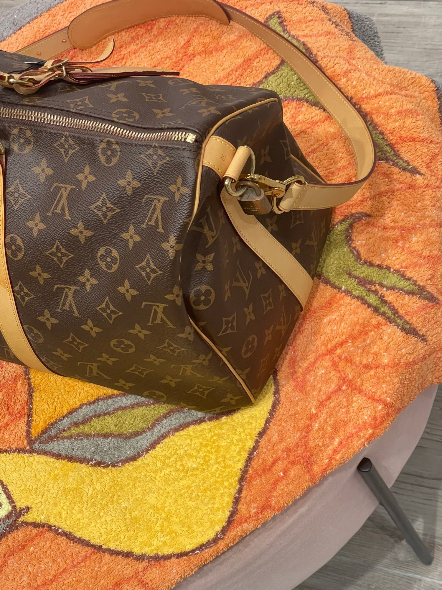 Louis Vuitton - Sac de voyage Keepall 45 - Les Folies d&