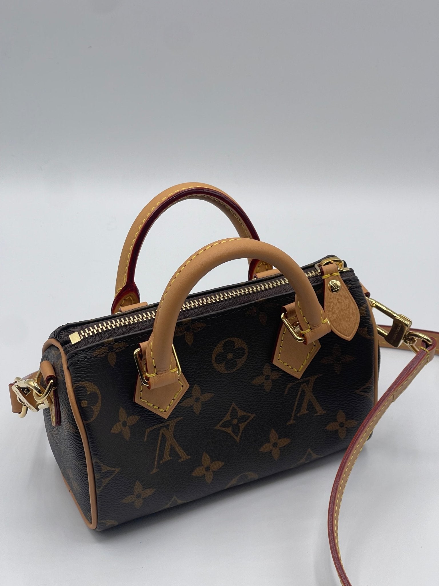 Louis Vuitton - Sac Nano Speedy monogramme - Les Folies d&