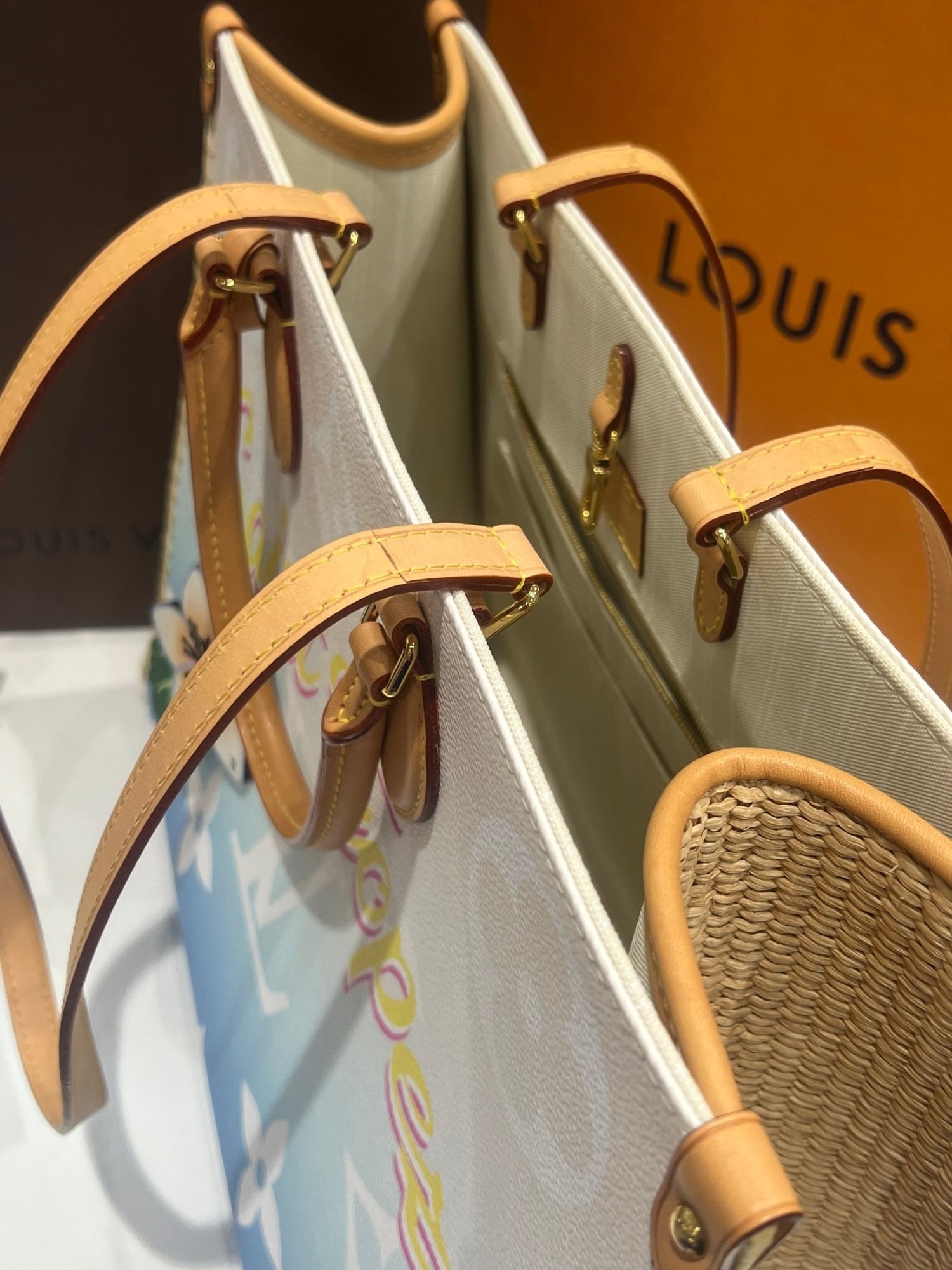 Louis Vuitton - sac On the go édition limitée St Tropez - Les Folies d&