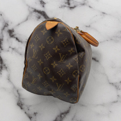 Louis Vuitton Speedy 35 Marron S Sac - Les Folies d&