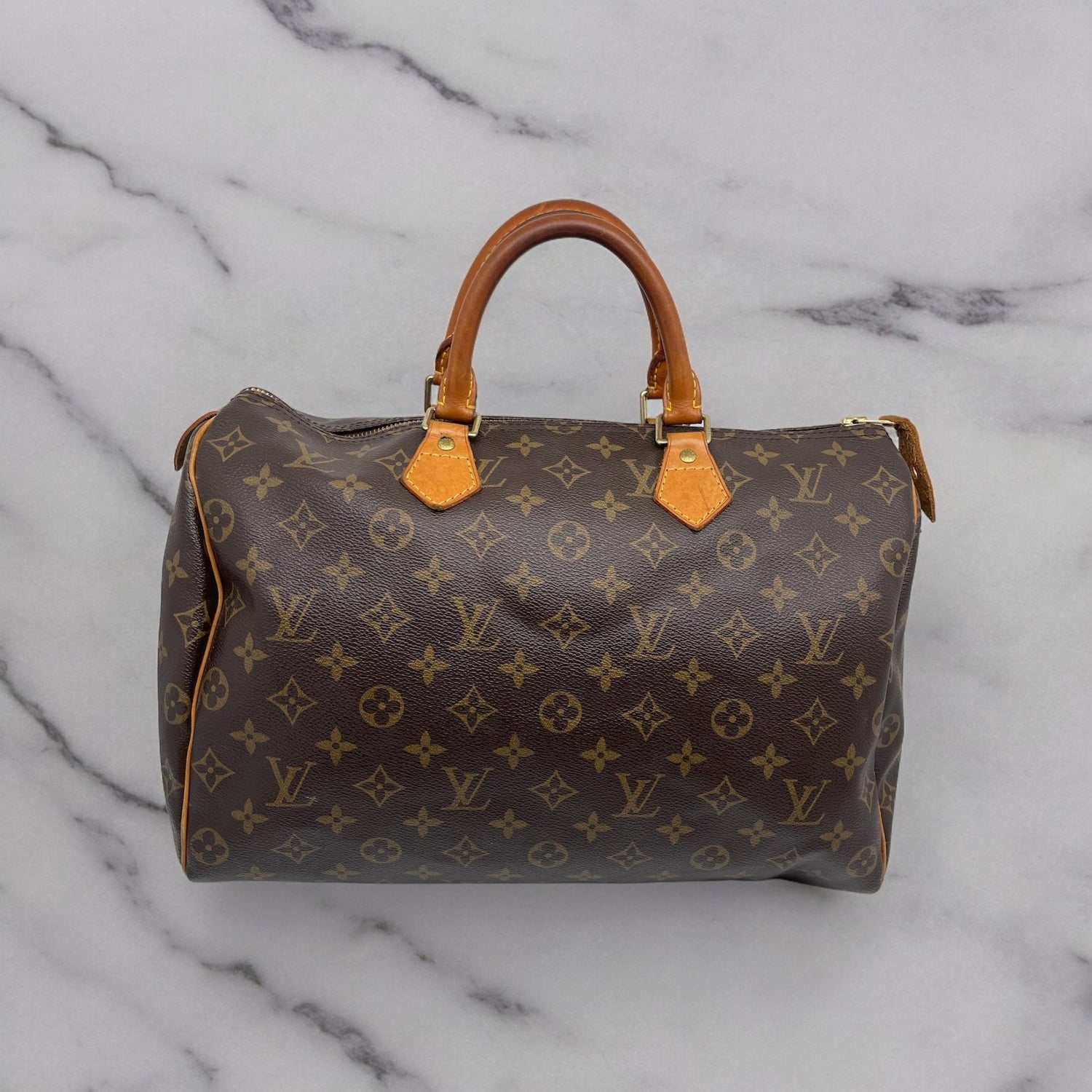 Louis Vuitton Speedy 35 Marron S Sac - Les Folies d&