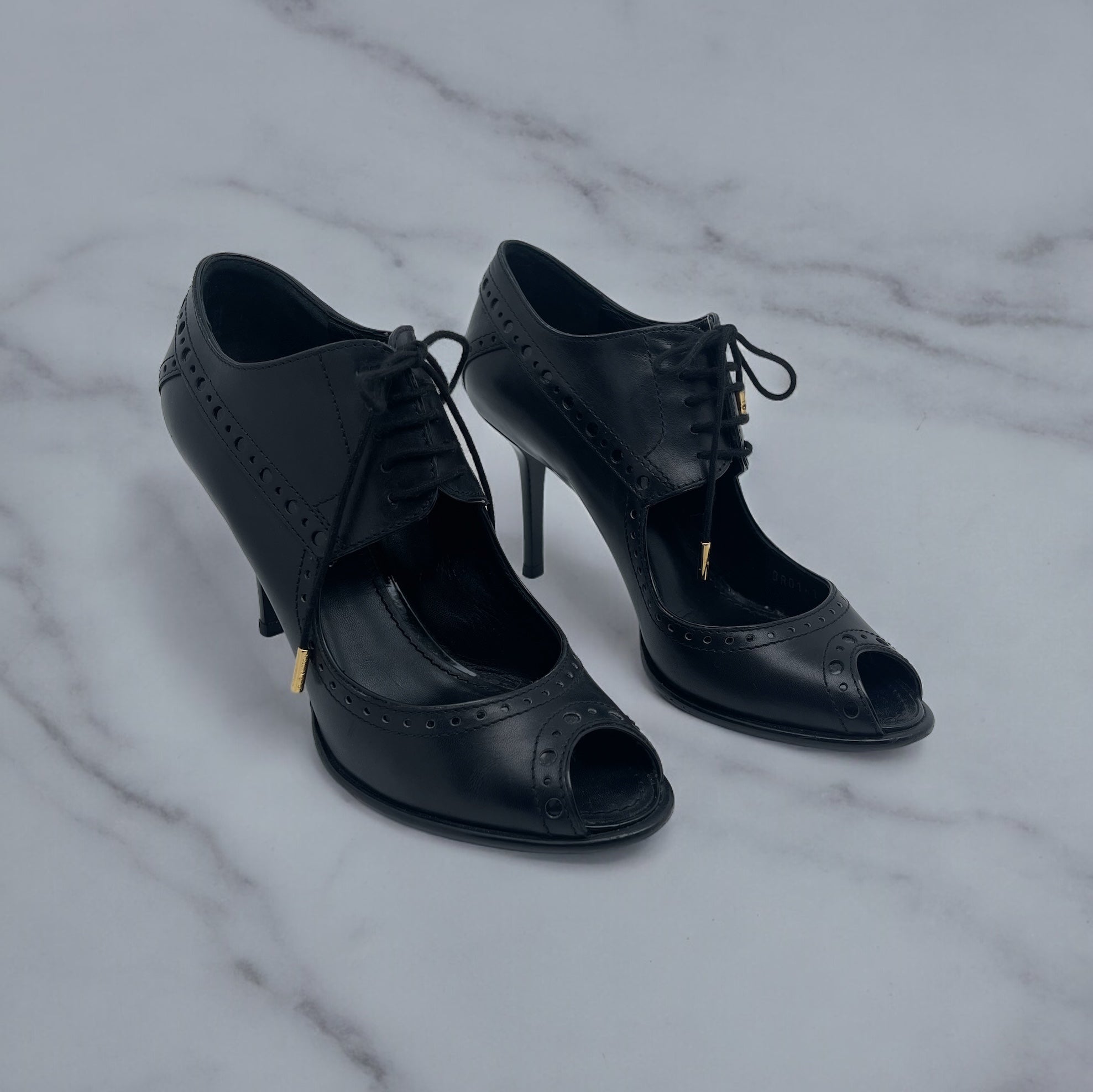 Louis Vuitton Talons Noir 38 - Les Folies d&